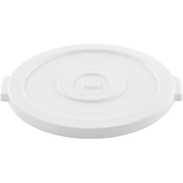 Global Industrial Flat Lid, White, Plastic 240459WH